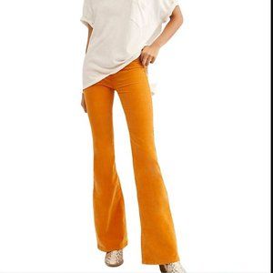 Free People Pull On Corduroy Flare Pants